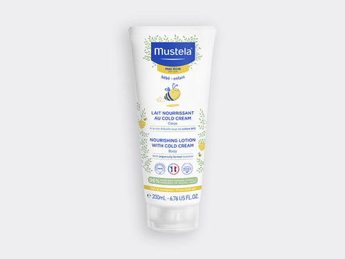 lait nourrissant au cold cream cire d'abeille bio bébé enfant peau seche mustela - Mustela Canada - 1
