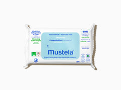 Compostable water cleaning wipes - Mustela Canada