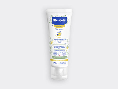 creme nourrissante cold cream cire d'abeille bio bébé enfant peau sèche mustela - Mustela Canada - 1