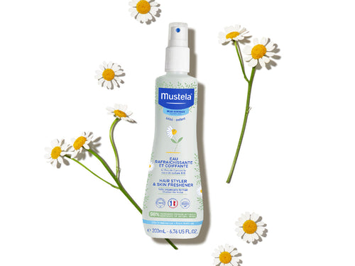 eau rafraichissante et coiffante cheveux bébé mustela - Mustela Canada - 2