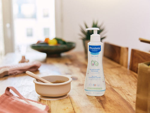eau nettoyante sans rinçage Mustela bébé change enfant toilette à l'avocat BIO - Mustela Canada - 6
