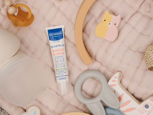 Mustela cicastrela crème réparatrice bébé enfant petits bobos peaux irritées soins spécifiques - Mustela Canada - 2