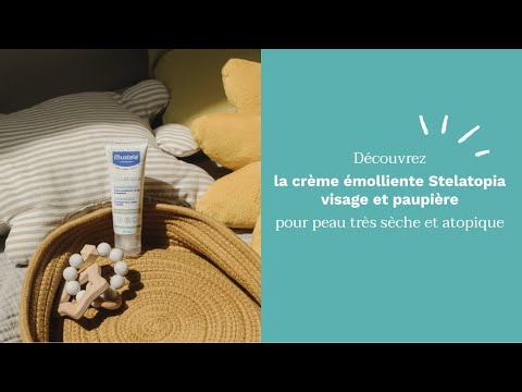 vidéo crème émolliente Stelatopia visage paupière - Mustela Canada - 6