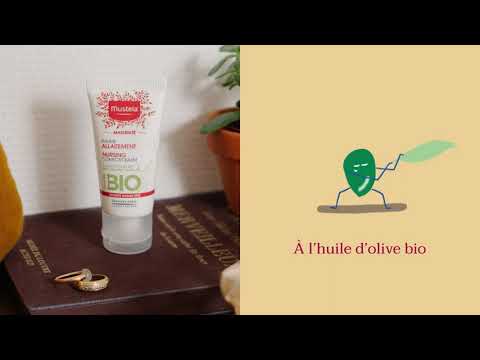 Vidéo baume allaitement certifié BIO maternité Mustela femme enceinte grossesse - Mustela Canada - 6