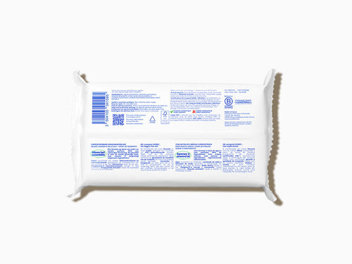lingettes nettoyantes à l'eau compostables - Mustela Canada - 2