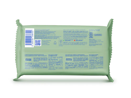 Compostables Cleansing Wipes With Perfume - Mustela Canada - 2