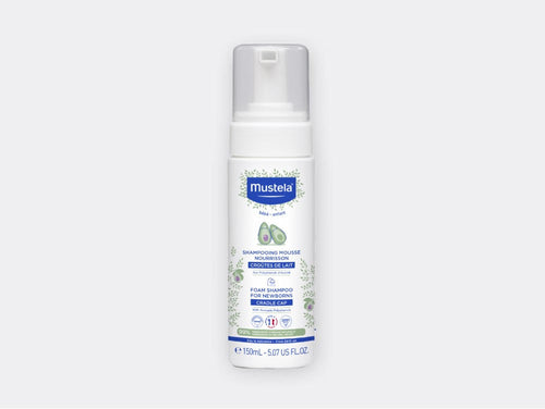 Mustela shampoing mousse nourrisson croutes de lait bébé  - Mustela Canada - 1