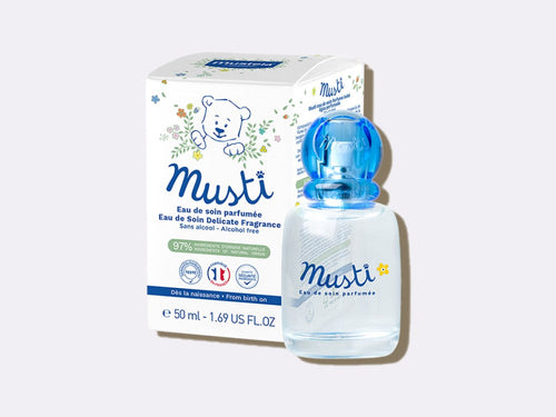 Musti Eau de Soin Parfumée Mustela Flacon et etui - Mustela Canada - 2