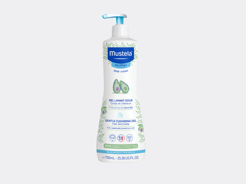 Gel Lavant Doux Bébé à l'avocat BIO - Mustela Canada - 9