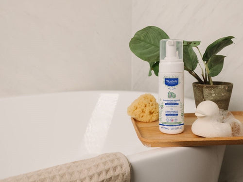 Shampoing Mousse Nourrisson Croutes de lait Mustela Bébé soins - Mustela Canada - 3