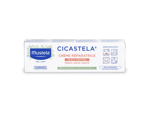 Mustela cicastrela crème réparatrice bébé enfant petits bobos peaux irritées soins spécifiques - Mustela Canada - 4