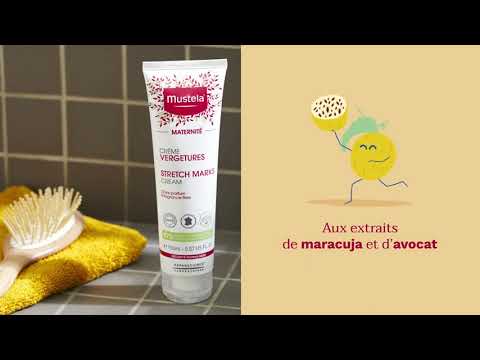 Vidéo crème vergetures sans parfum Mustela maternité  - Mustela Canada - 5