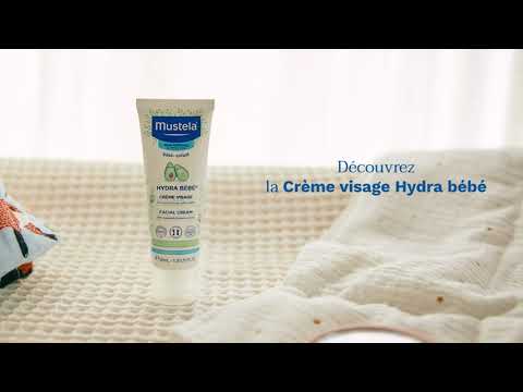 Vidéo crème visage hydra bébé à l'avocat BIO Mustela enfant peau normale - Mustela Canada - 7
