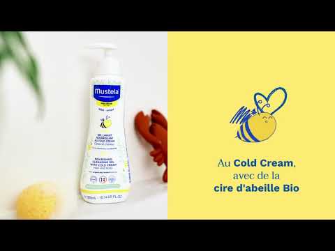 Nourishing cleansing gel with Cold Cream and organic beeswax - Mustela Canada - 6